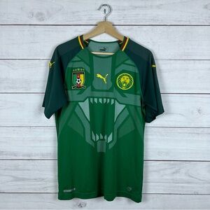 Cameroon 2018 Puma Soccer Jersey Medium